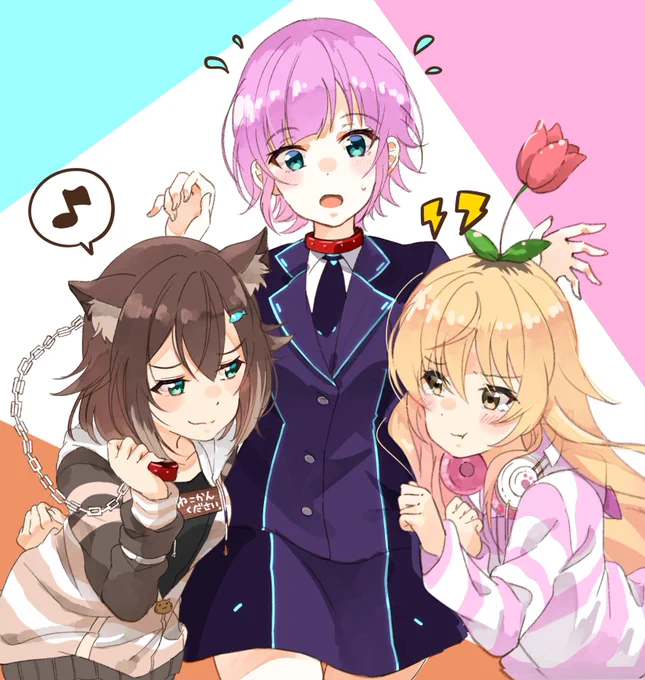 最近のむぎたまりり
薔薇のトライアングルコラボまってます...
#むぎあーと #のらねっこあら  #りりあーと 