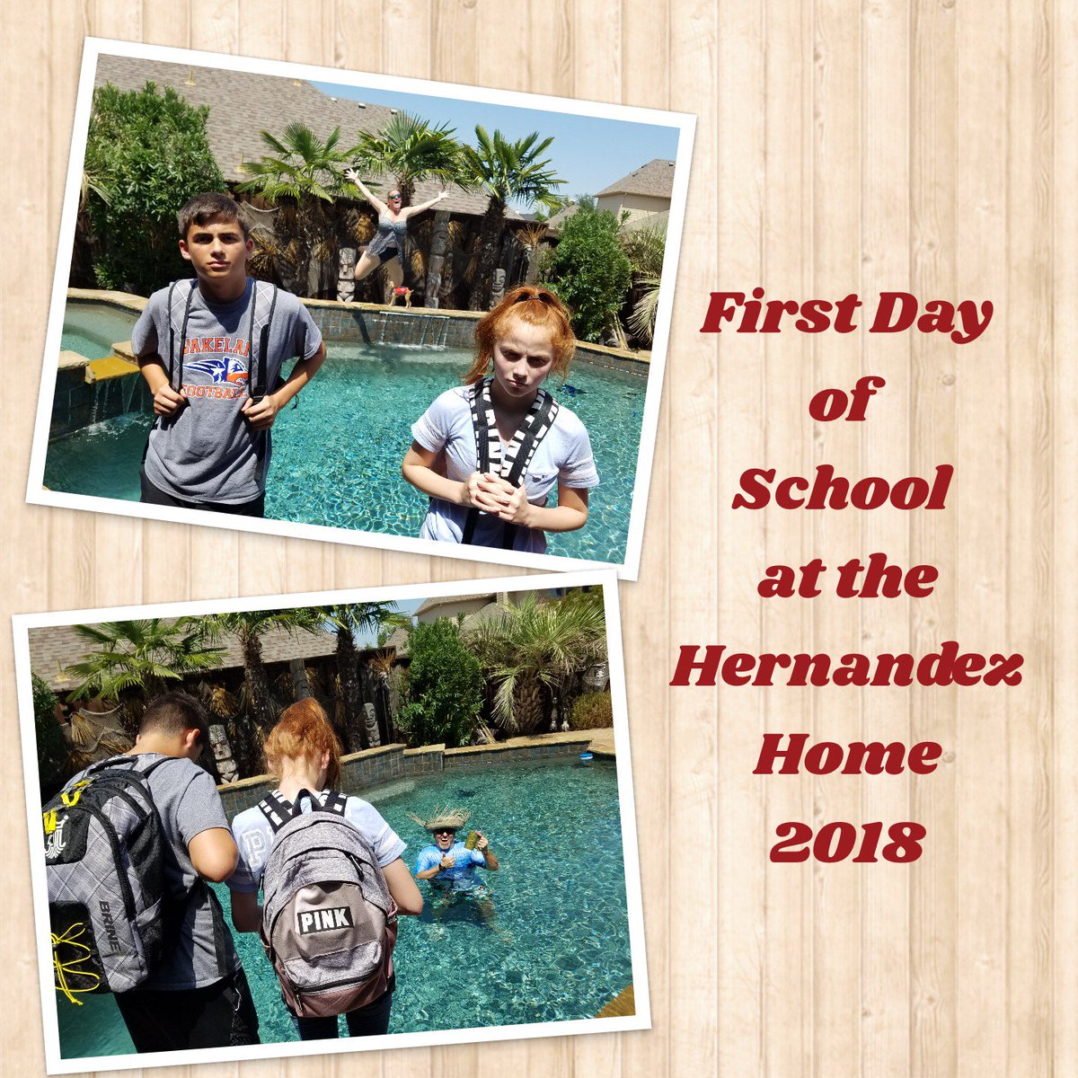 hollyjhernandez's tweet photo. Yay!!!! Finally, it's the #firstdayofschool in @friscoisd !! Happy first day, parents!!! https://t.co/6IHNS8zWl1