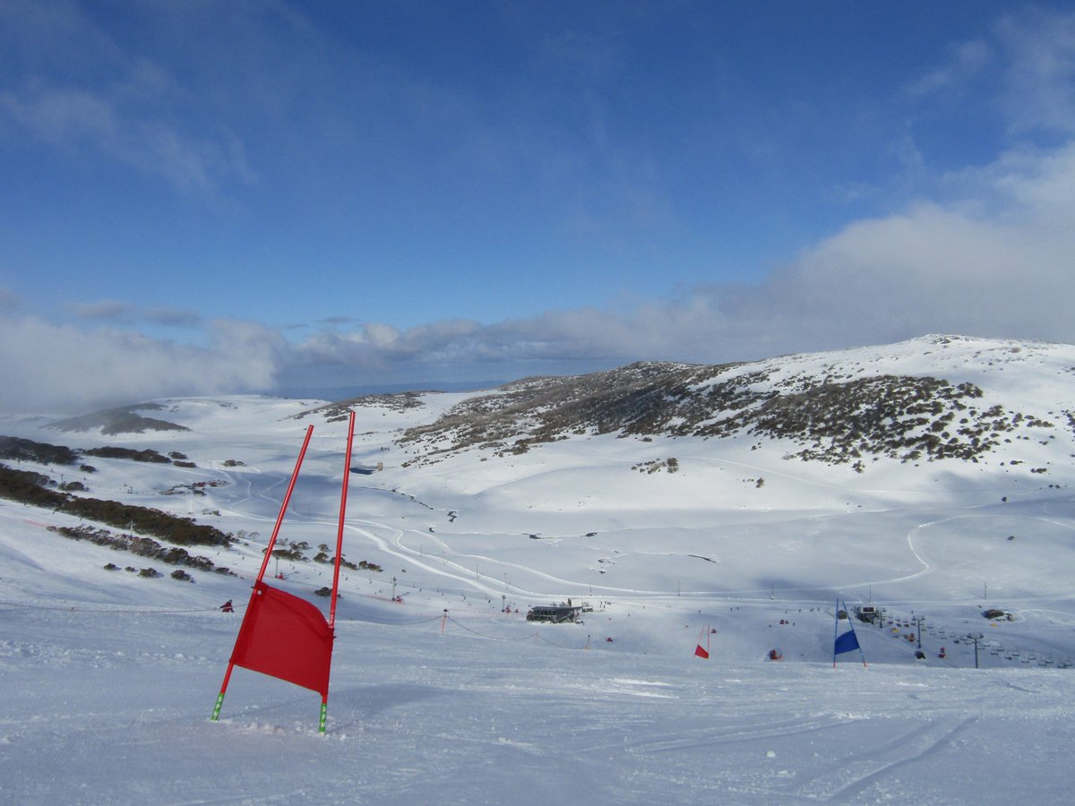 After yesterday's snowstorm, today was a better day in the Victorian Alps :) 
<a href="/Falls_Creek/">Falls Creek Resort</a> <a href="/Britskiacademy/">British Ski Academy</a>