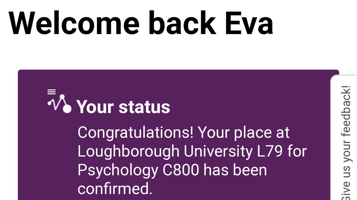 fgseva's tweet photo. getting accepted into my dream university that also happens to be the best university ever (in my totally unbiased opinion)... check! ✔ @lborouniversity https://t.co/R2TjmkHSjw