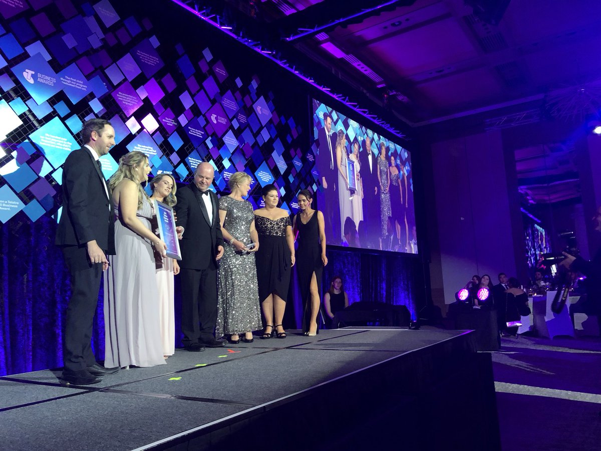 Congratulations to Perth Cat Hospital and Pachamama the winners of ‘Emerging & Energised’ & ‘Small & Succeeding’ Awards respectively. #TelstraBizAwards