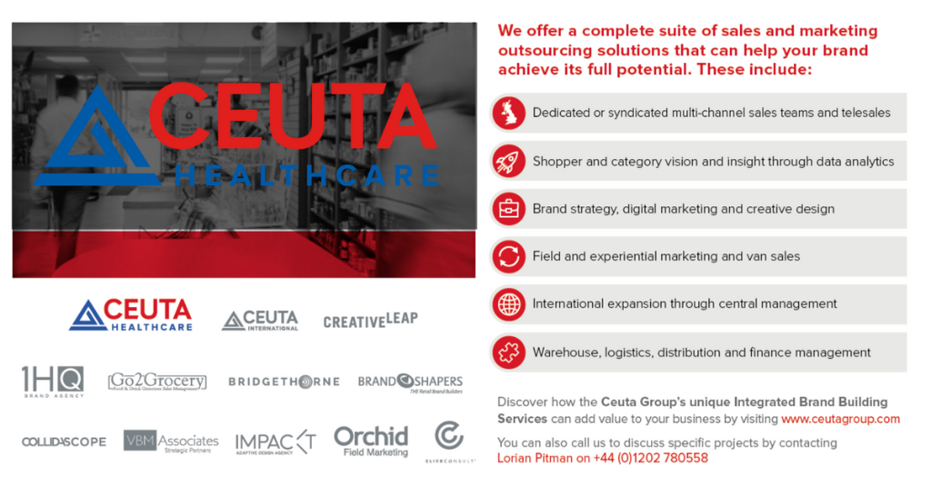 OTC_Bulletin's tweet photo. Ceuta Healthcare works across channels and markets to provide a range of services to support your brands' growth. Learn More: https://t.co/g4myyyWqTl @ceutagroup  https://t.co/TYcvav8MP6 https://t.co/InOyBWMpqB