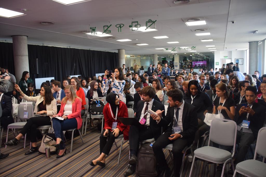 BellaroMupurua's tweet photo. Young people are shaping the world NOW! There are over 80 young leaders here representing more than 20 countries πππ
The official opening of the @y20_summit at the @LaSiglo21 π
#Y20Argentina #WeAreTheChange #ShakingThePresent #GANNamibia #GAN4Youth https://t.co/wk9xor7HhE