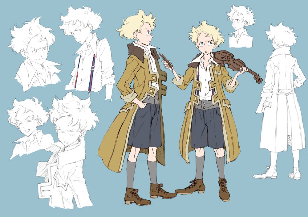 『天狼 Sirius the Jaeger』
いや〜前回すごかったですね
涼子お嬢さんの凄い活躍、愛らしいクラルヴァイン博士
そしてわりと親切になんでも教えてくれるミハイル兄貴が唯一教えてくれなかったシリウスの匣とは一体!?
 絵はドロテアさんとフィリップ君の清書版と、下に着てる服です
#sirius__anime 