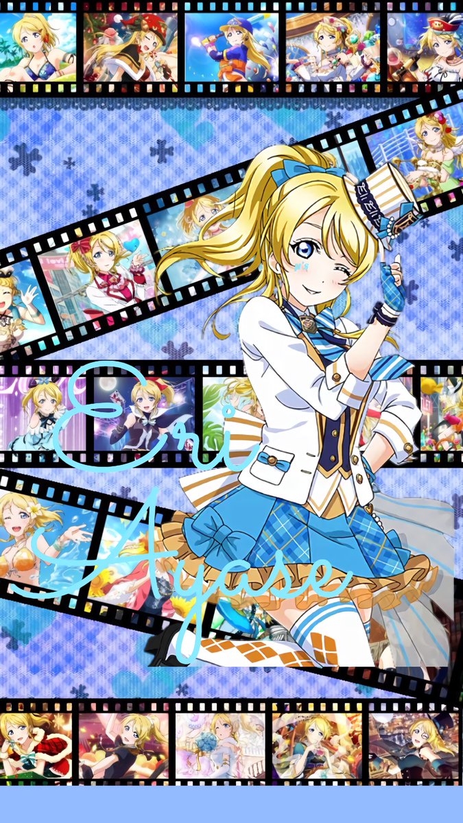 ねむ ᐝ配信します ねむの加工 ラブライブサンシャイン 常夏編 壁紙 矢澤にこ 絢瀬絵里 園田海未 星空凛 保存いいね使用rt