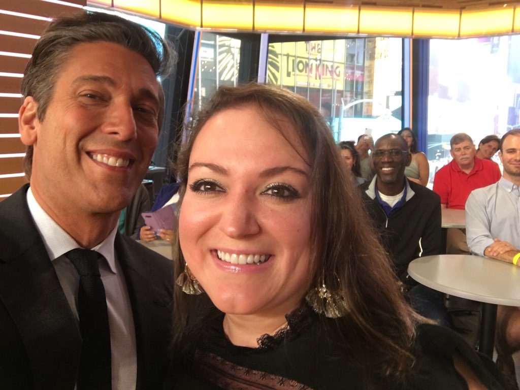 David Muir on Twitter "Great to have you and your sister here for her