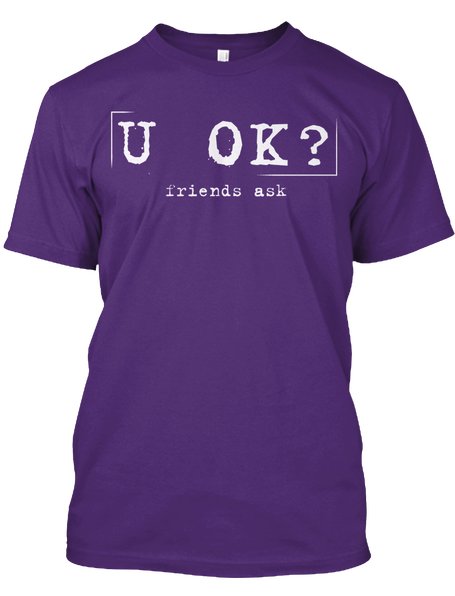 Order your #UOK tshirts now to get them by the start of #SuicidePreventionMonth bit.ly/2Oy69B5 #AAS365 #SPSM #NSPW18 #BeThere