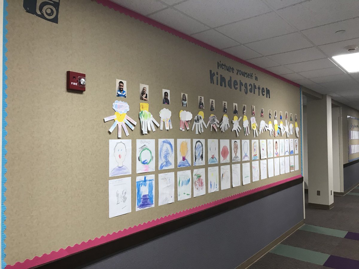 SFE_3820's tweet photo. Your walls tell a story. Our kindergarten embraces that and tells a story that school is awesome, we are family and students are always thinking, reading and creating. #createconditions #wearewayne #stoutfieldgood https://t.co/NnToqUmB8p