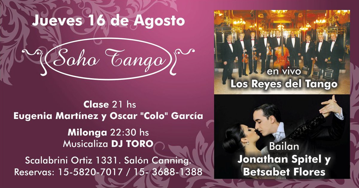 SohoTango's tweet image. 