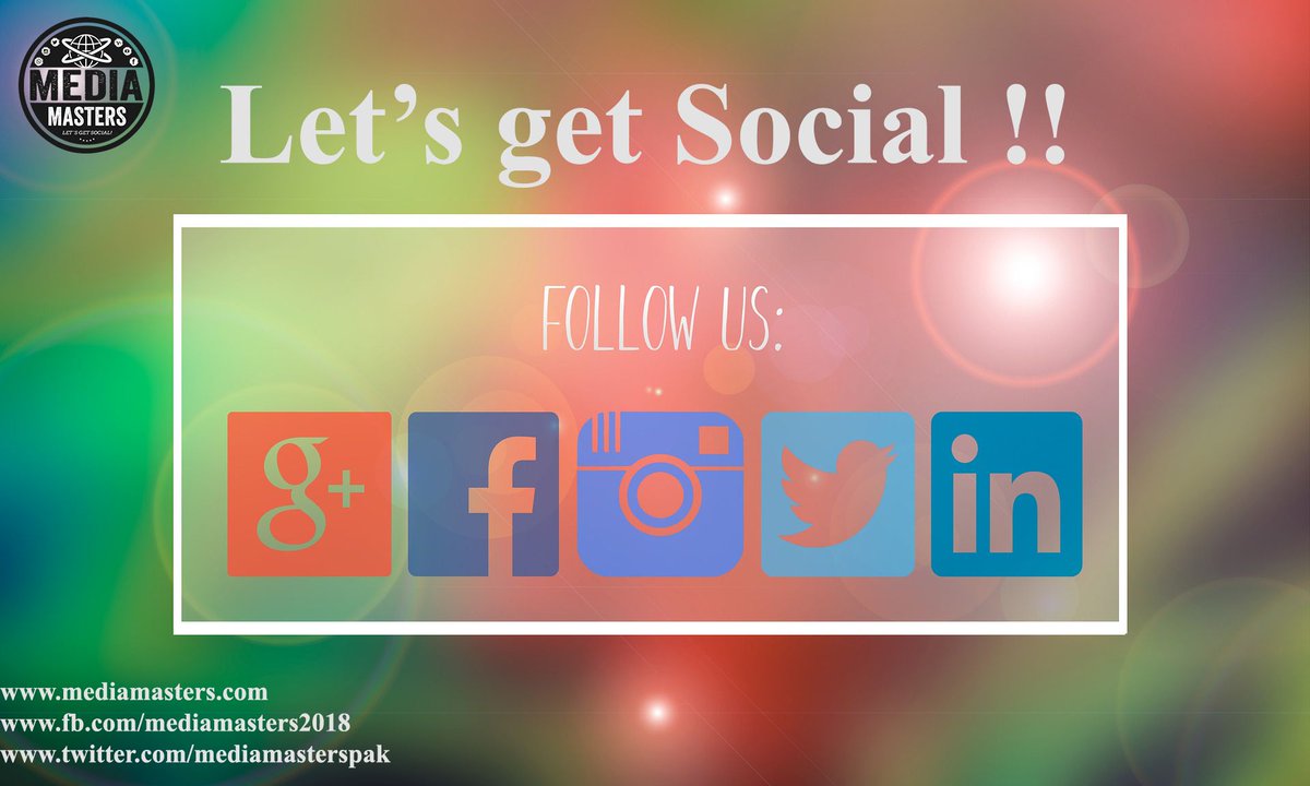 MediaMastersPak's tweet image. Lets get social !
#mediamasters
#socialmediamanager #socialmediamanaging
#socialmediamarketing