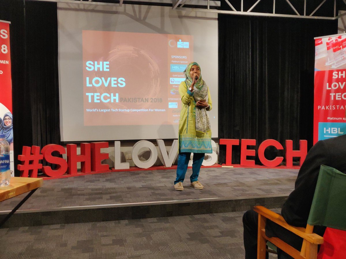 'Men of Quality don't fear Equality' Message of the day from #Shelovestech @CIRCLE2020 Great work @SadaffeAbid by assembling a great team and perfect execution. Excited to be a part of the Grand Finale joined by @umaimasohaib