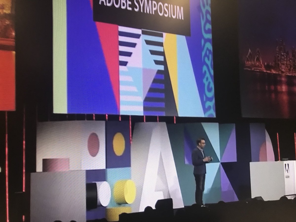 Highlight this week was the <a href="/Adobe/">Adobe</a> Symposium in Sydney #adobe #creative #technology #adobesymposium