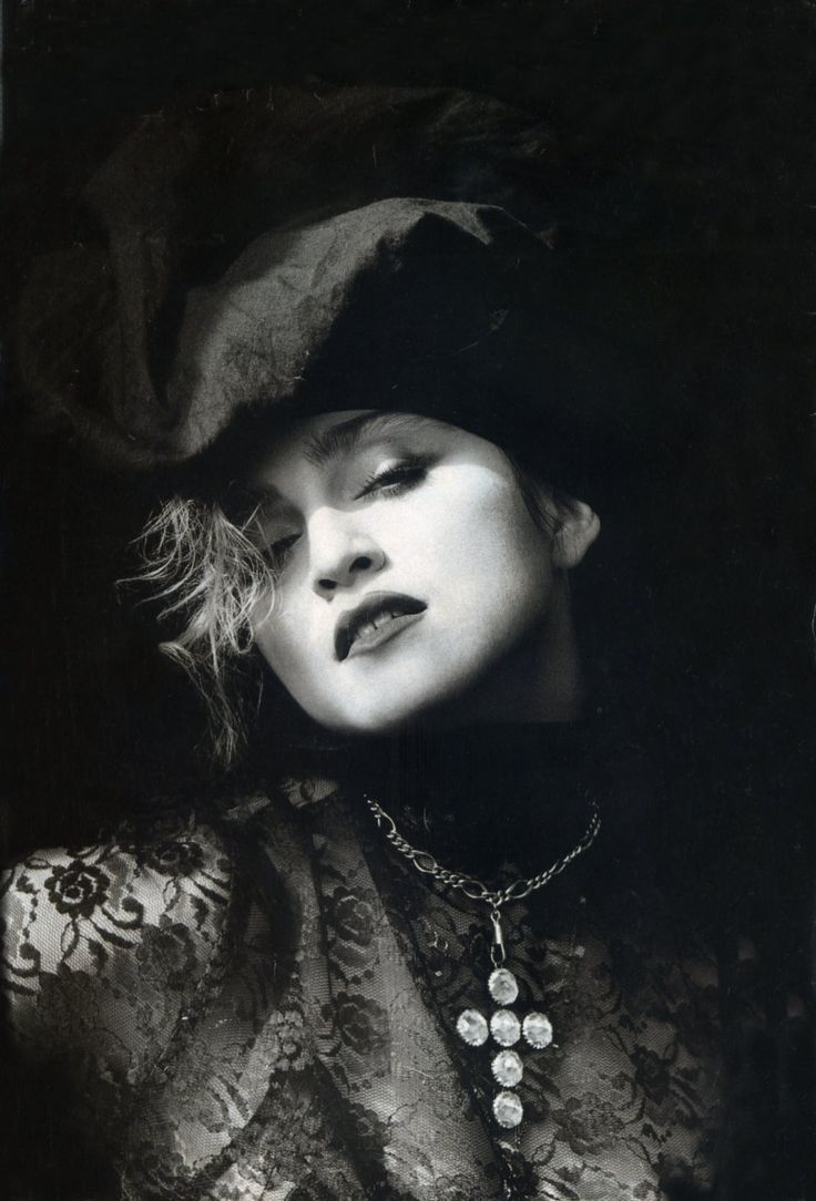 Happy birthday to Madonna. Photo by Herb Ritts, 1984. 