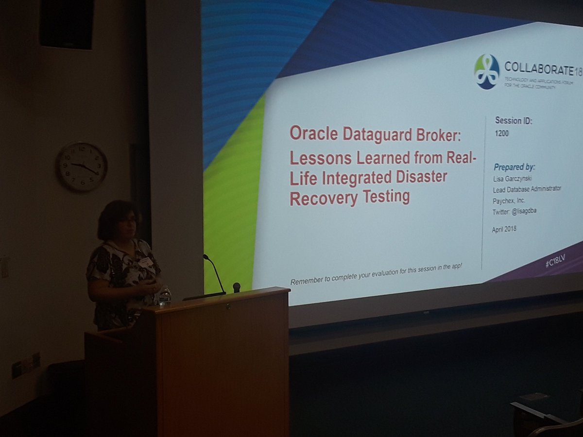SamBrunacini's tweet photo. Lisa G kicks off today's event at RIT with real-world experience using DG Broker!  #PaychexIsIT https://t.co/0kF8KUJIb6