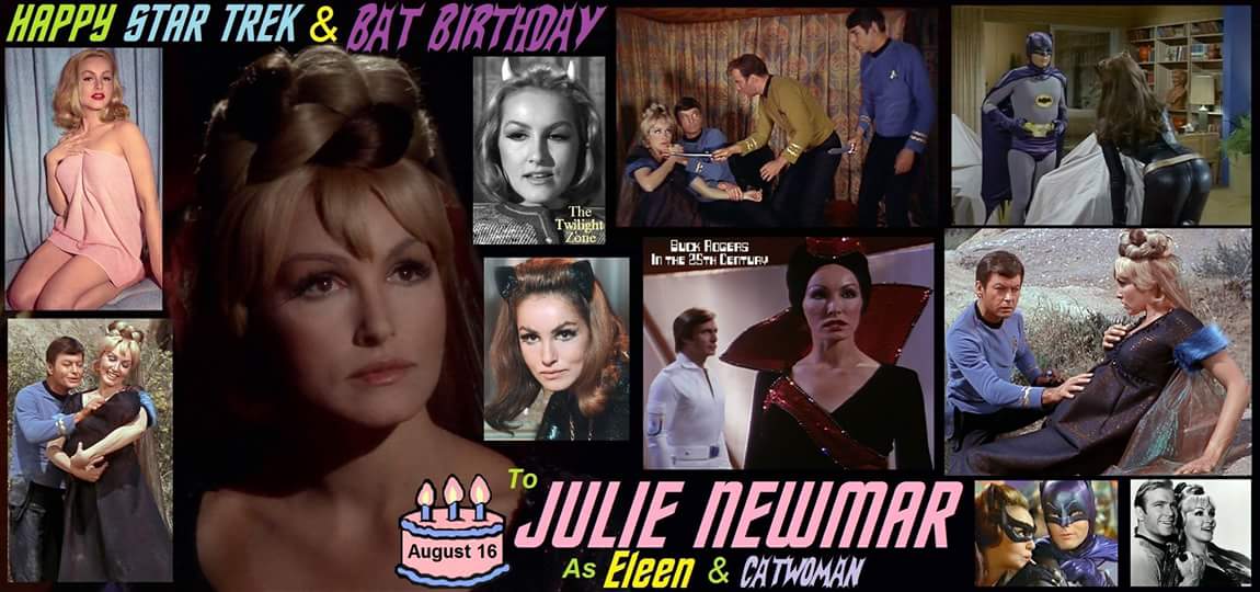 Happy TOSS Birthday to the wonderful Julie Newmar. Meow 