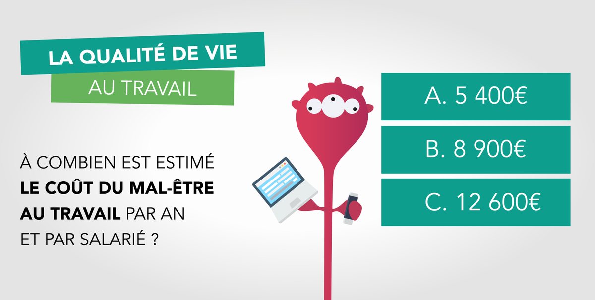 A combien est estimé le coût du mal-être au travail ? 
Pour le savoir, rdv sur le No Impact MOOC ! 
➡️ bit.ly/2L0zeHg