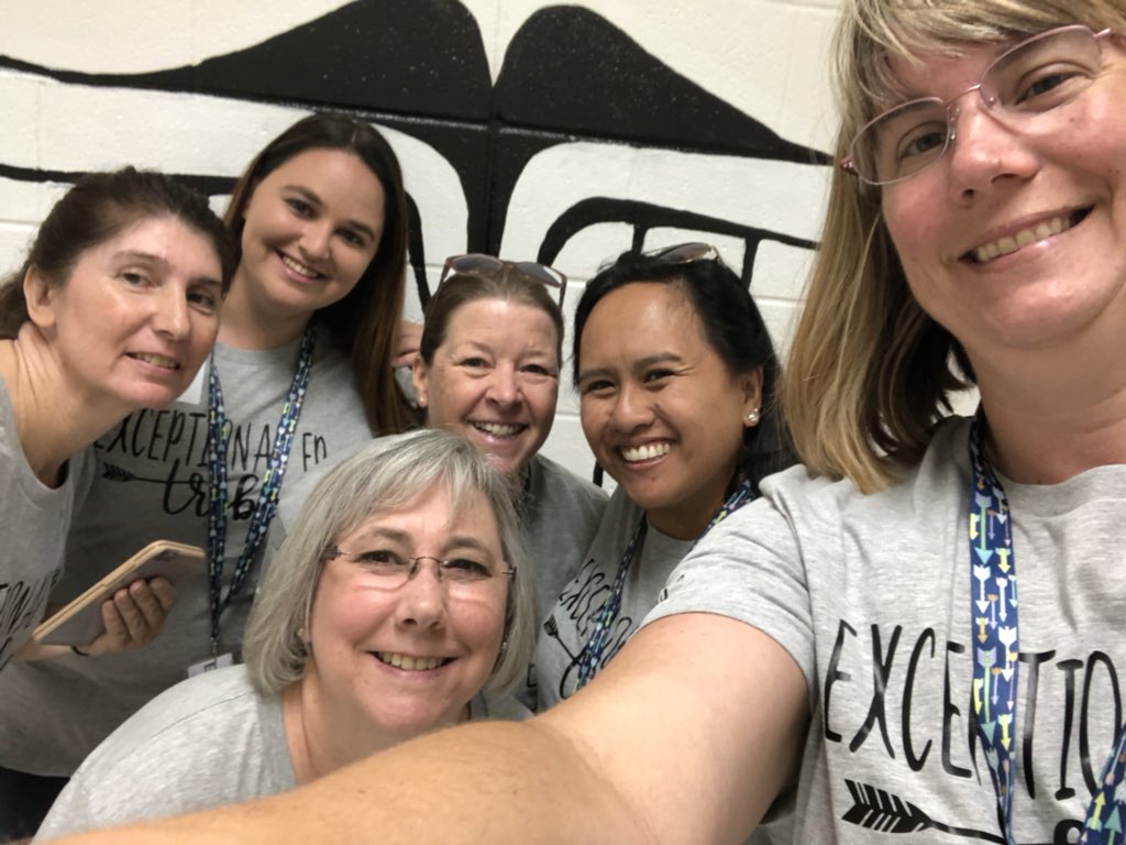 bruber_j's tweet photo. @spedhawks I am so loving our team!!!! @JuneHaggy @amberabruner @jaschwadron @laurawwills @HortonsCreekES @PerlmanSamantha #hannaholiver #togerherisbetter #exceptionaledtribe #hawksdoitdifferent #otherhawksmatter https://t.co/WixPZp8IFz