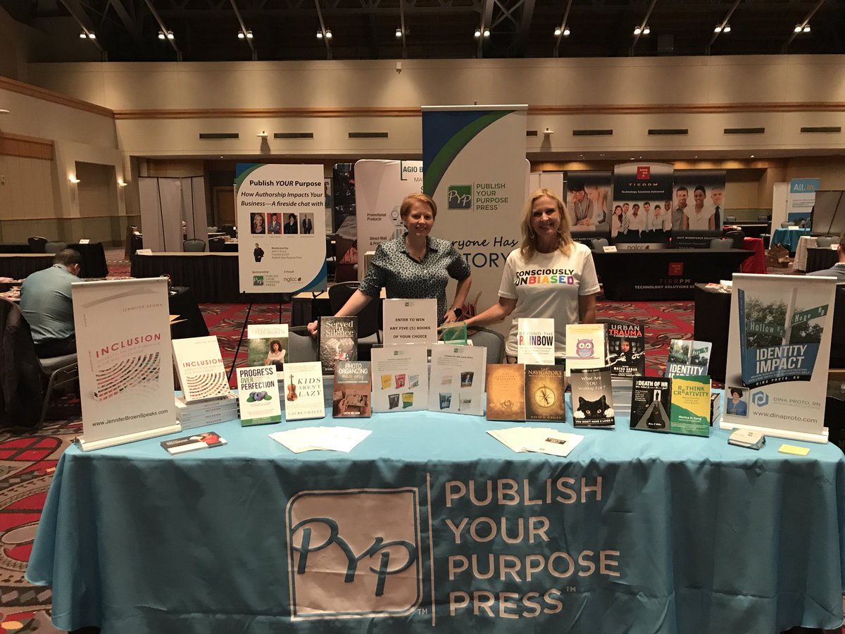 JennTGrace's tweet photo. Our booth looks great! Hope to see you at 11:15! #NGLCC18 #PublishYourPurpose #LGBTUnity #LGBTAuthors https://t.co/EeJahAMRkj