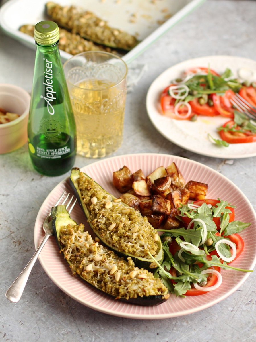 Appletiser UK (@appletiseruk) on Twitter photo Try these quinoa stuffed courgettes from <a href="/cerikitchen/">Ceri's Kitchen</a>, pair it with a chilled Appletiser and enjoy > bit.ly/NKAbyCERI
#PerfectPairing Try these quinoa stuffed courgettes from <a href="/cerikitchen/">Ceri's Kitchen</a>, pair it with a chilled Appletiser and enjoy > bit.ly/NKAbyCERI
#PerfectPairing