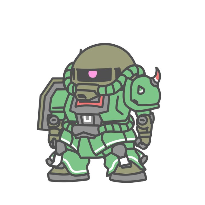 陸戦高機動型ザクのtwitterイラスト検索結果 古い順