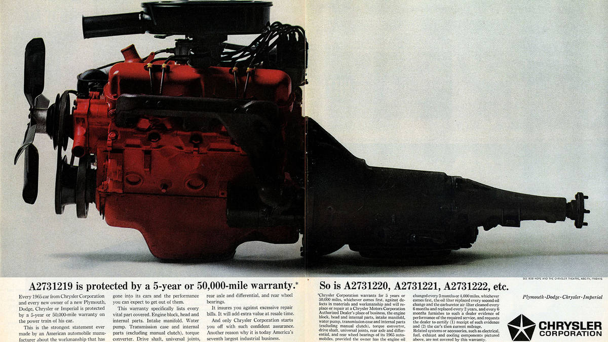 1965: Chrysler offers big powertrain warranty bit.ly/2BhK206 https://t.co/KGgKzmHHP0