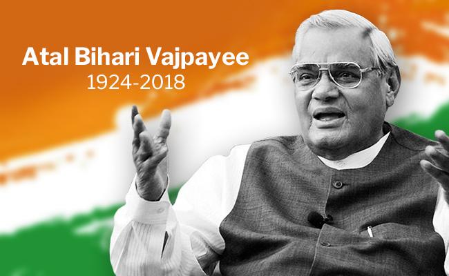 SayanMu05758689's tweet photo. We are deeply saddened on the demise of our former Prime Minister 
Shri Atal Bihari Vajpayee. 
A stalwart and statesman who will be missed forever.
... https://t.co/twtWDBf7OI