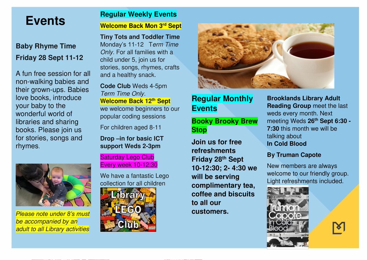 intouchwyth's tweet photo. What's the best age to start enjoying books? #BrooklandsLibrary has the answer! Baby rhyme and story time starts again 29 September.

#Wythenshawe #Northenden #ReadMCR https://t.co/esOBdAauHp