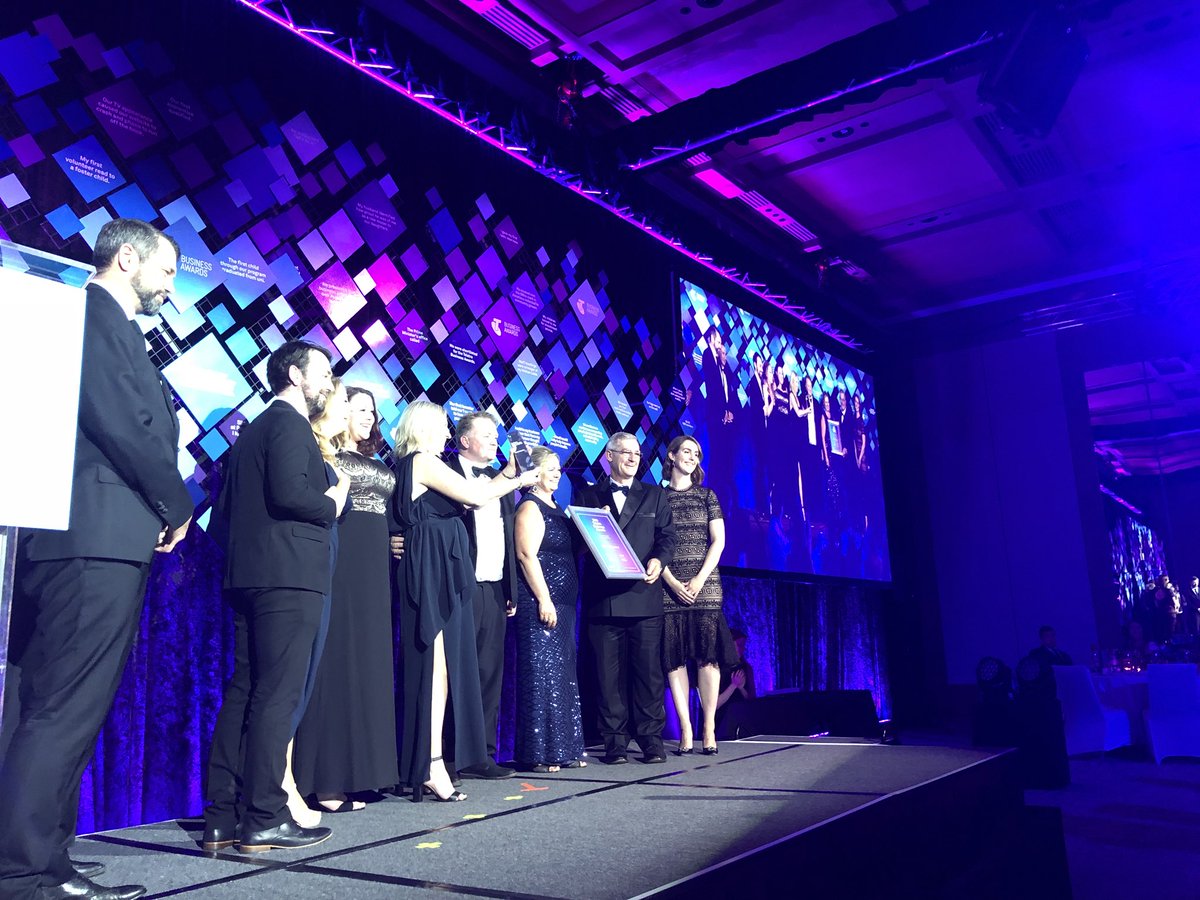 Congratulations to the 2018 Telstra Business of the year @MineARC_Systems #TelstraBizAwards