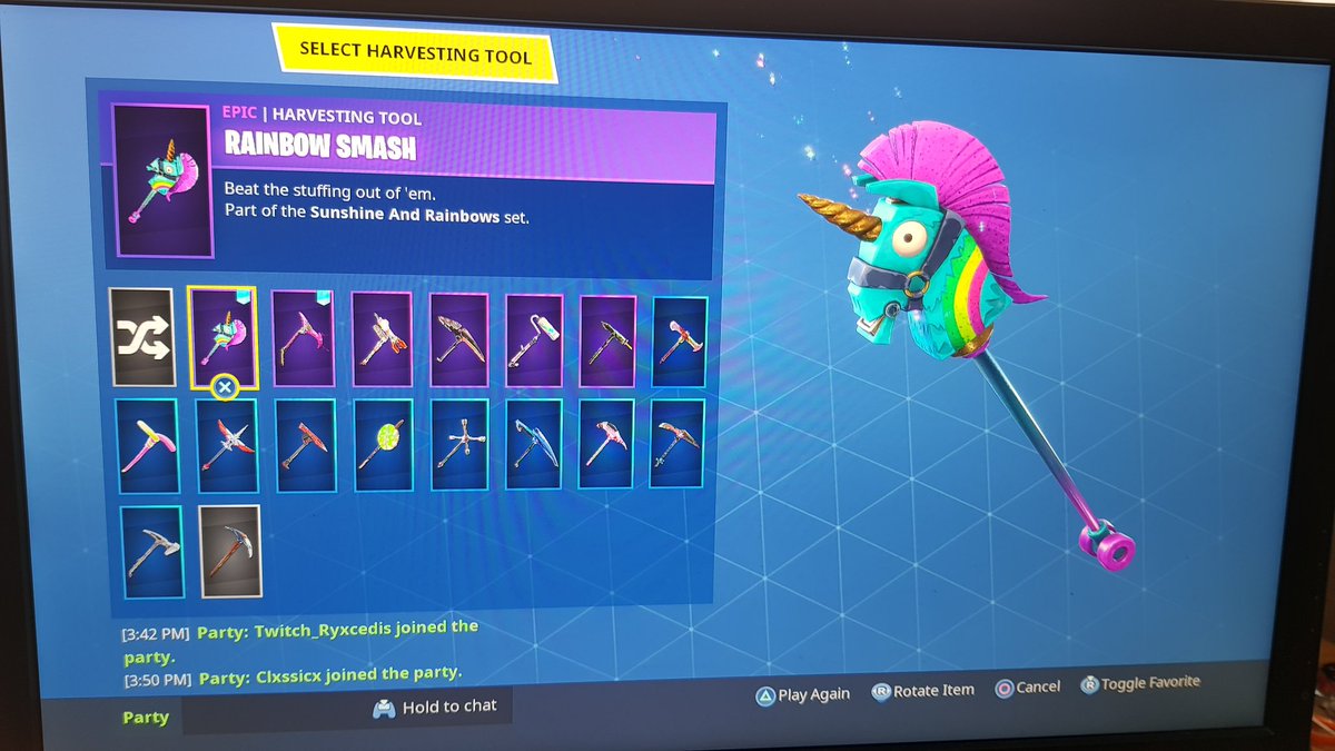 PRiiiSMAAA's tweet image. Selling/Trading FN Account with extremly Rare Power Chord Skin &amp;amp; Rock Out Emote.
Dm me if interested
@CClxssicx @XSifir