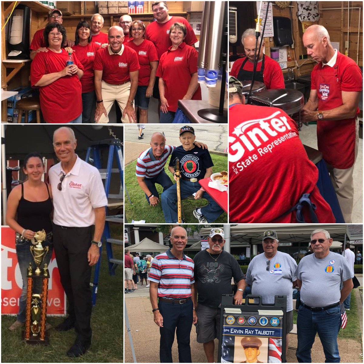 OhioHRA's tweet image. .@RepTimGinter always stays in great shape, and it&apos;s no wonder why considering how active he and his campaign have been this summer in Columbiana County!
