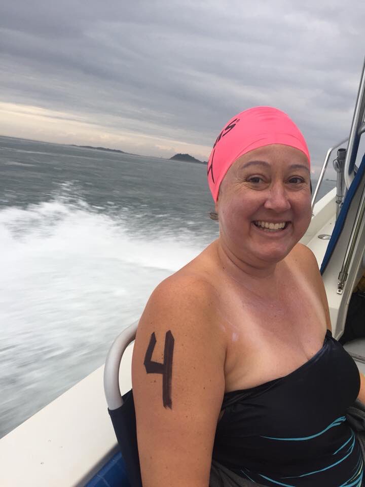 #2018bls - So happy to have completed the 8 mile Boston light swim on Saturday! Thank you to everyone who made this possible!