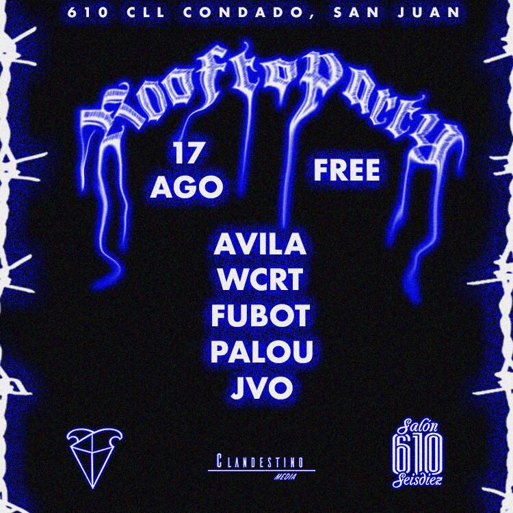 luis_palou's tweet photo. MaΓ±ana vamos pa Salon 610 con la tercera edicion de @rooftoparty mucho house y buena vibra como siempre #CLANDESTINO #WAVYNESS https://t.co/qBpG1SRkOm