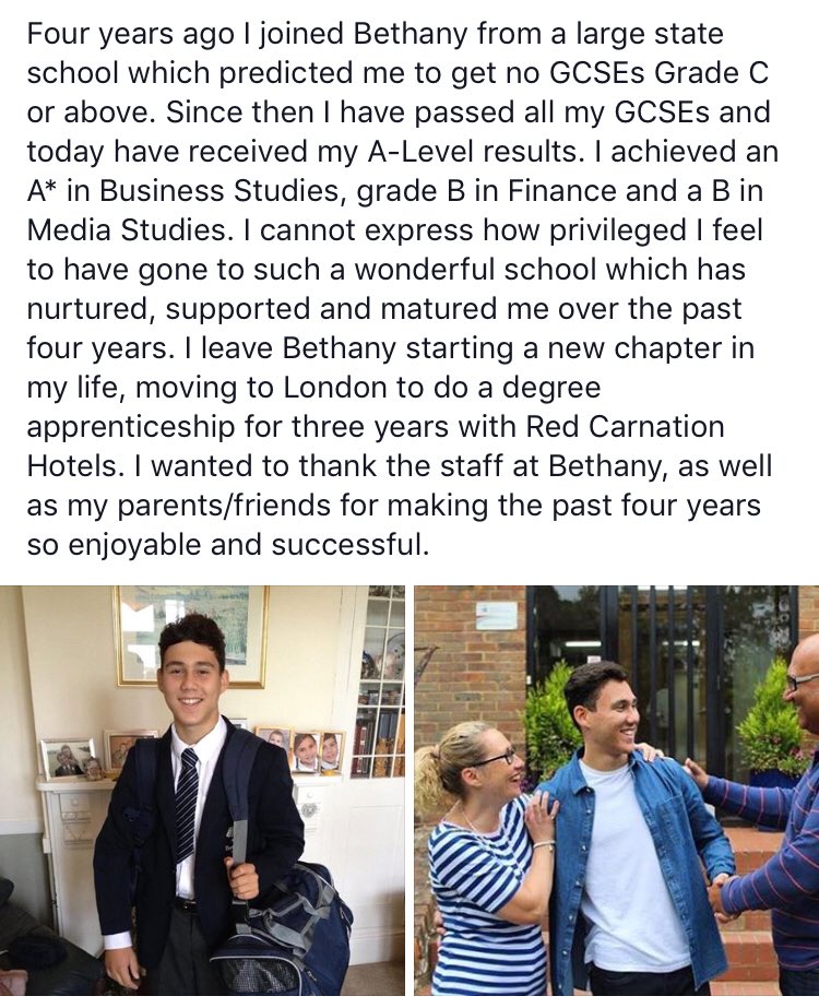 Bethany School tweet media