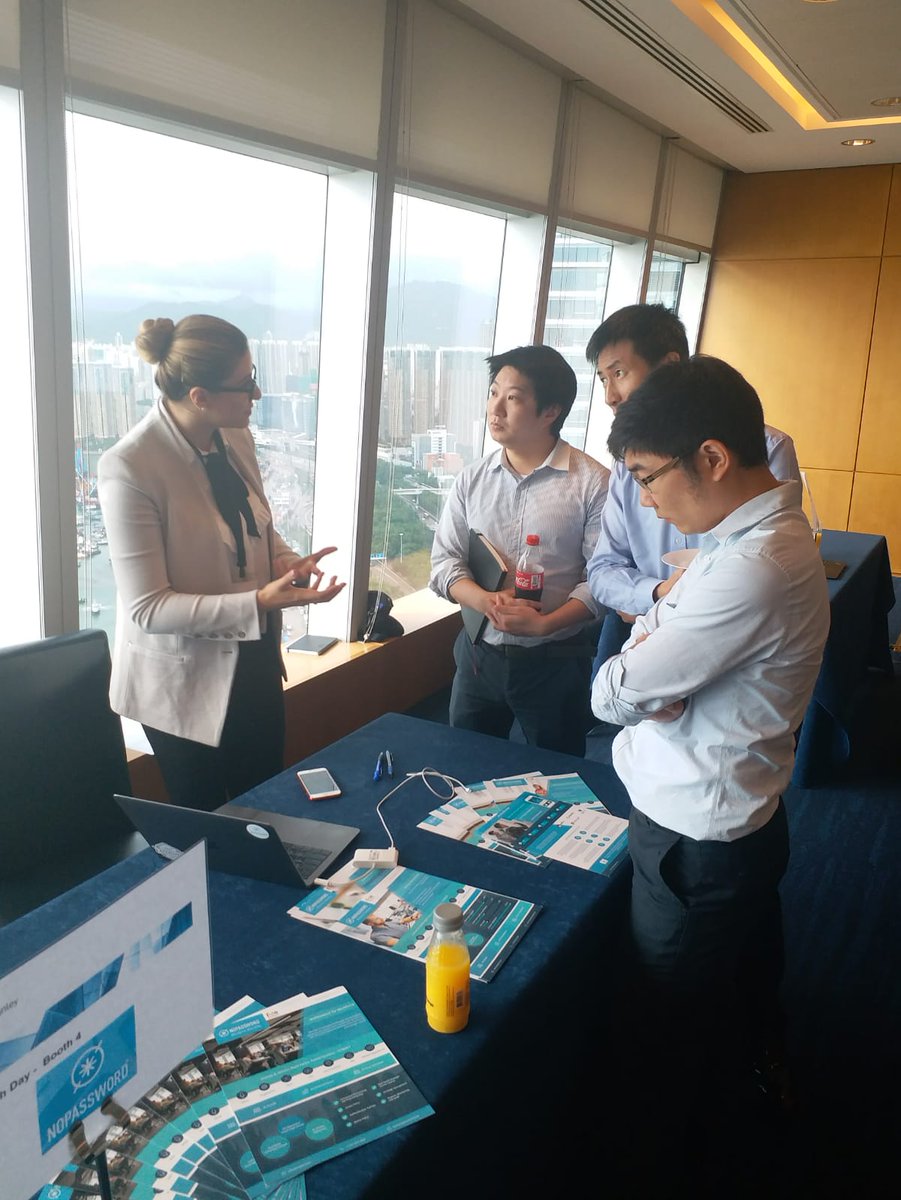 FinTechLabAPAC's tweet photo. Our #startups at @MorganStanley #Fintech Day speed dating event. #fintechinnovationlabAPAC #regtech #Accelerator https://t.co/A1865ah9v0