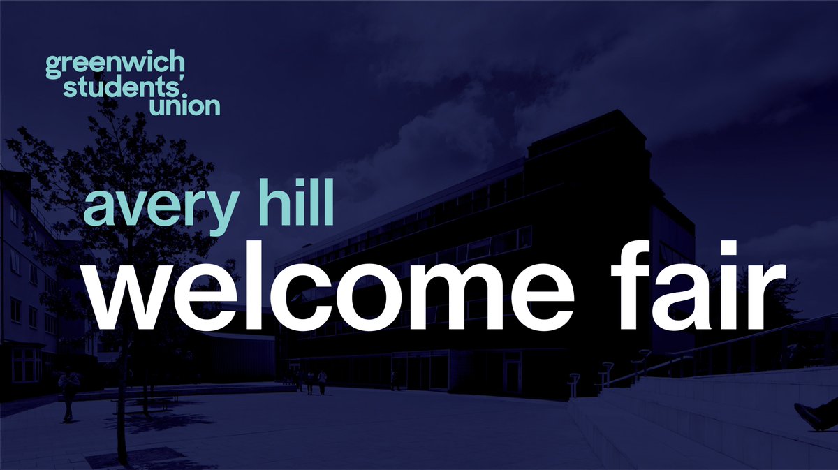 Our Avery Hill Welcome Fair will be your first glance of what it is like to be part of a Society or Sports team. There will be also lots of freebies up for grabs and who doesn't like free things?! bit.ly/2MgDnbw
