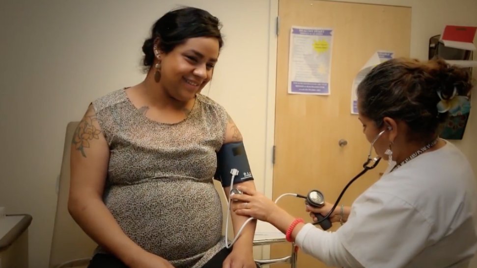 CommuniCareHC's tweet photo. In the spirit of #NHCW18 we’d like to highlight some of our health care heroes! One of our #CHCSuperPower’s? Blood pressure check that is as easy as 1, 2, 3! https://t.co/hTb7B7A0b9