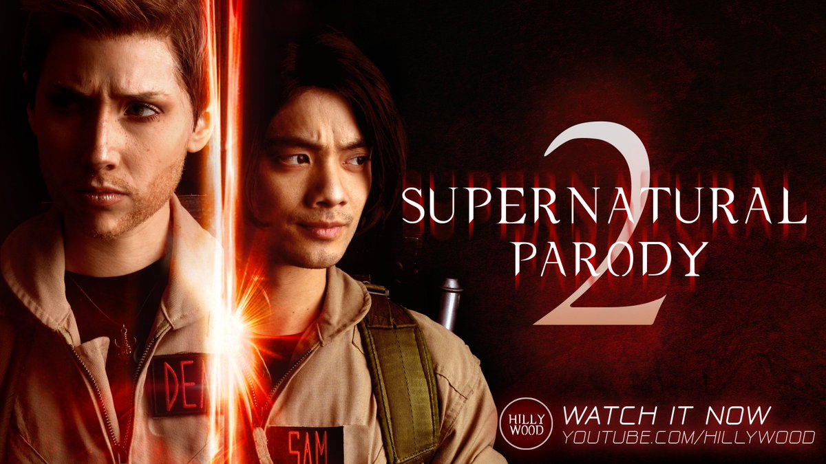 HillywoodShow's tweet image. Hellatus is over...
#SUPERNATURALPARODY2 IS HERE! 🔥

@HillywoodShow brings you their biggest production yet, in a Supernatural spectacular, like you’ve never seen before! 

▶️ WATCH IT NOW: youtu.be/Nsy06n-omrg