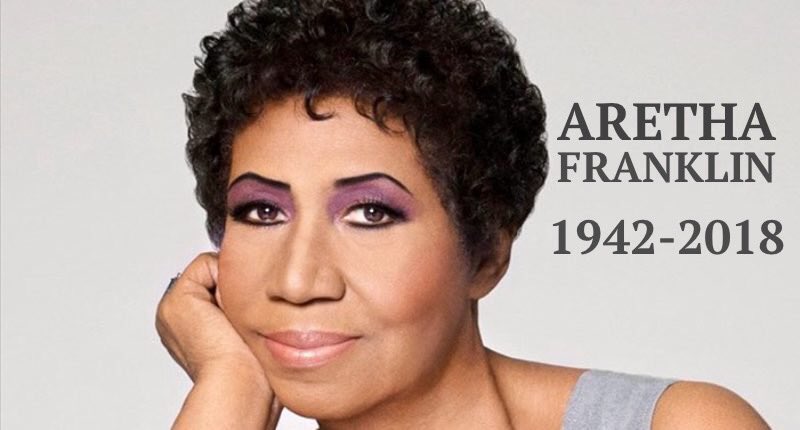 The queen is gone. #respect #ArethaFranklin