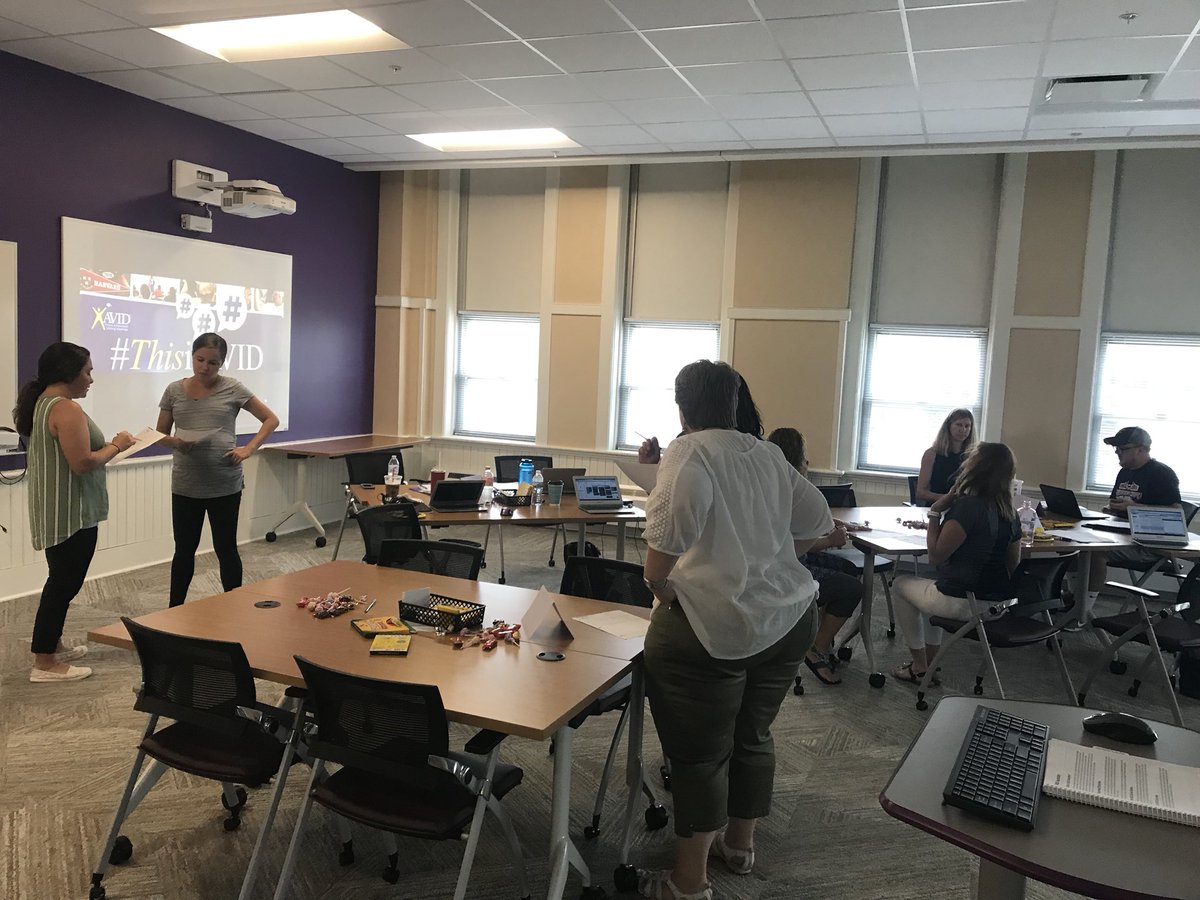 smbosch's tweet photo. Introducing new educators to #ThisisAVID with a quickwrite and collaboration. #EASDChat #1herd @AVID4College https://t.co/gLB0BT6ecs