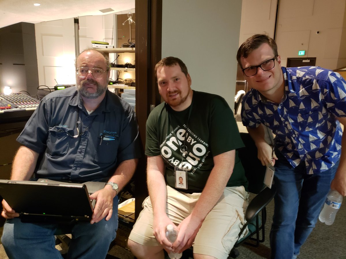 Behind the scenes making it happen! Huge thanks!!! <a href="/epsonebyone/">OneByOne</a> <a href="/EPSEdTech/">EPS EdTech</a> #EPSOBO