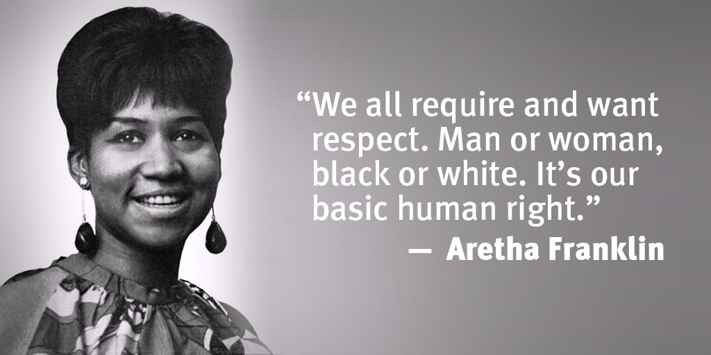 tammybaldwin's tweet photo. Aretha Franklin’s music touched the hearts of generations and inspired millions of Americans working towards racial justice and women’s equality. Rest in peace to the Queen of Soul. https://t.co/LuAwxWQQUN