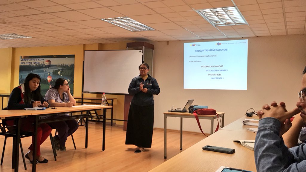 #ITEInforma El Ministerio de Trabajo imparte un taller a colaboradores de <a href="/ITE_mpresarial/">ITEmpresarialS.A</a> acerca de los derechos humanos y la atención prioritaria a personas con discapacidad