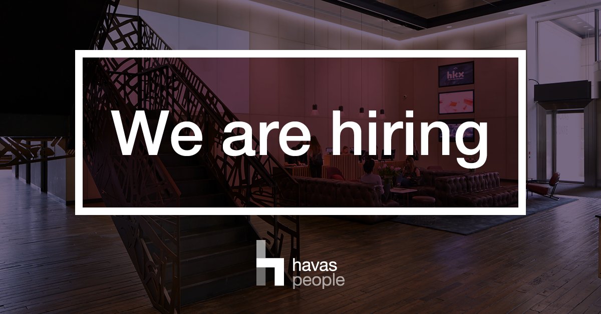 HavasPeople's tweet image. On the hunt for an exciting career opportunity? Take a look at our #ProjectExecutive vacancy and work in the heart of #London: goo.gl/bFX3dK