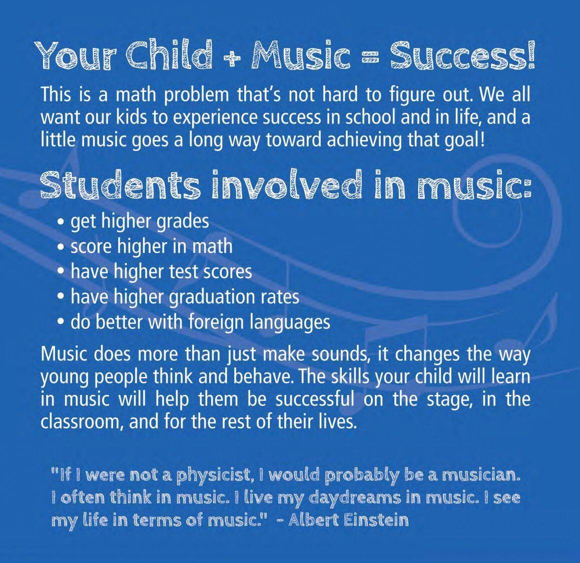 Need information to share with the parents of your incoming music students? 🎶 Look no further!

buff.ly/2mKFXqC