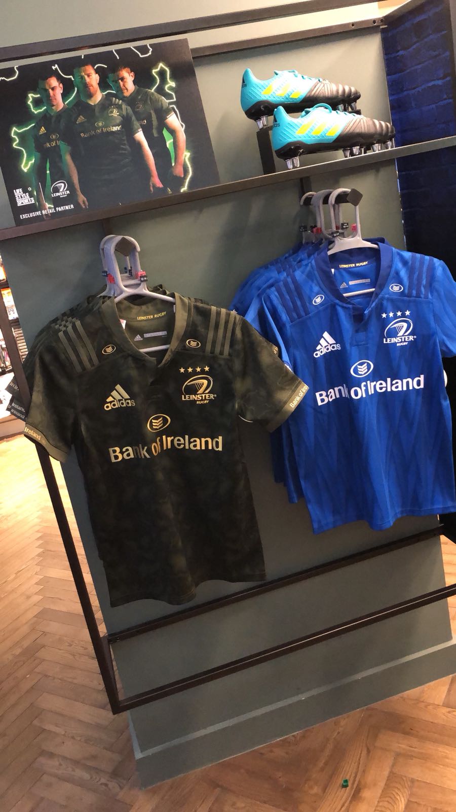 leinster away jersey
