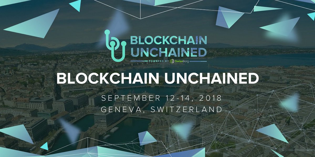 #BlockchainUnchained is a three-day conference to be held on September 12-14, 2018 in #Geneva, Switzerland aiming to make #blockchain #technology accessible to the general public!
For more informations : Blockchain-Unchained.net
