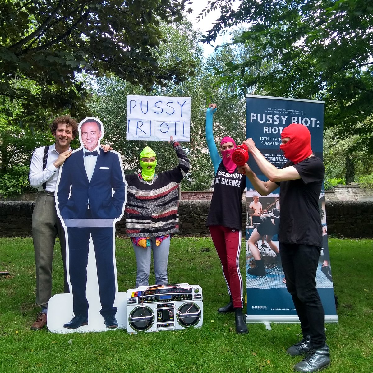 nickcassenbaum's tweet image. Andy and Michael had a lovely time with @WeArePussyRiot @Summerhallery #MyKindOfMichael #edfringe2018 festival18.summerhall.co.uk/event/my-kind-…