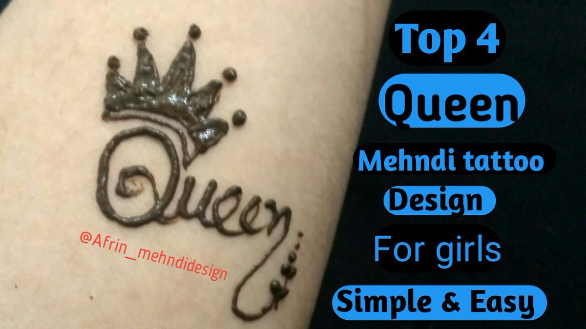 Stylish mehndi design king queen bridal mehndi design by khsuh  Image