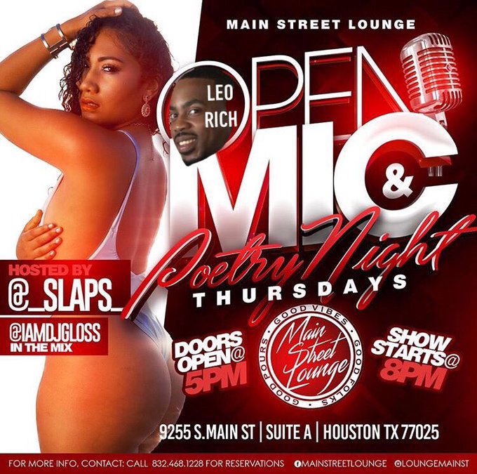 Come out and watch me perform my set tonight in #Houston 🎤 https://t.co/69wFoIb23e<a href="/tag/houston"class="tags"><span>#houston</span></a>