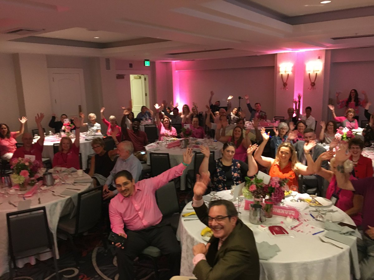 BrianWoodTV's tweet photo. Great crowd this morning!
@AngelicaKATU and I are excited to emcee the @MakingStridesOR kickoff breakfast!
#ORStrides #MakingStrides #MakingStridesPDX #RealMenWearPink #FightAgainstBreastCancer #BreastCancerAwareness #Portland #PDX #LiveOnK2 https://t.co/QSxTOphtYt